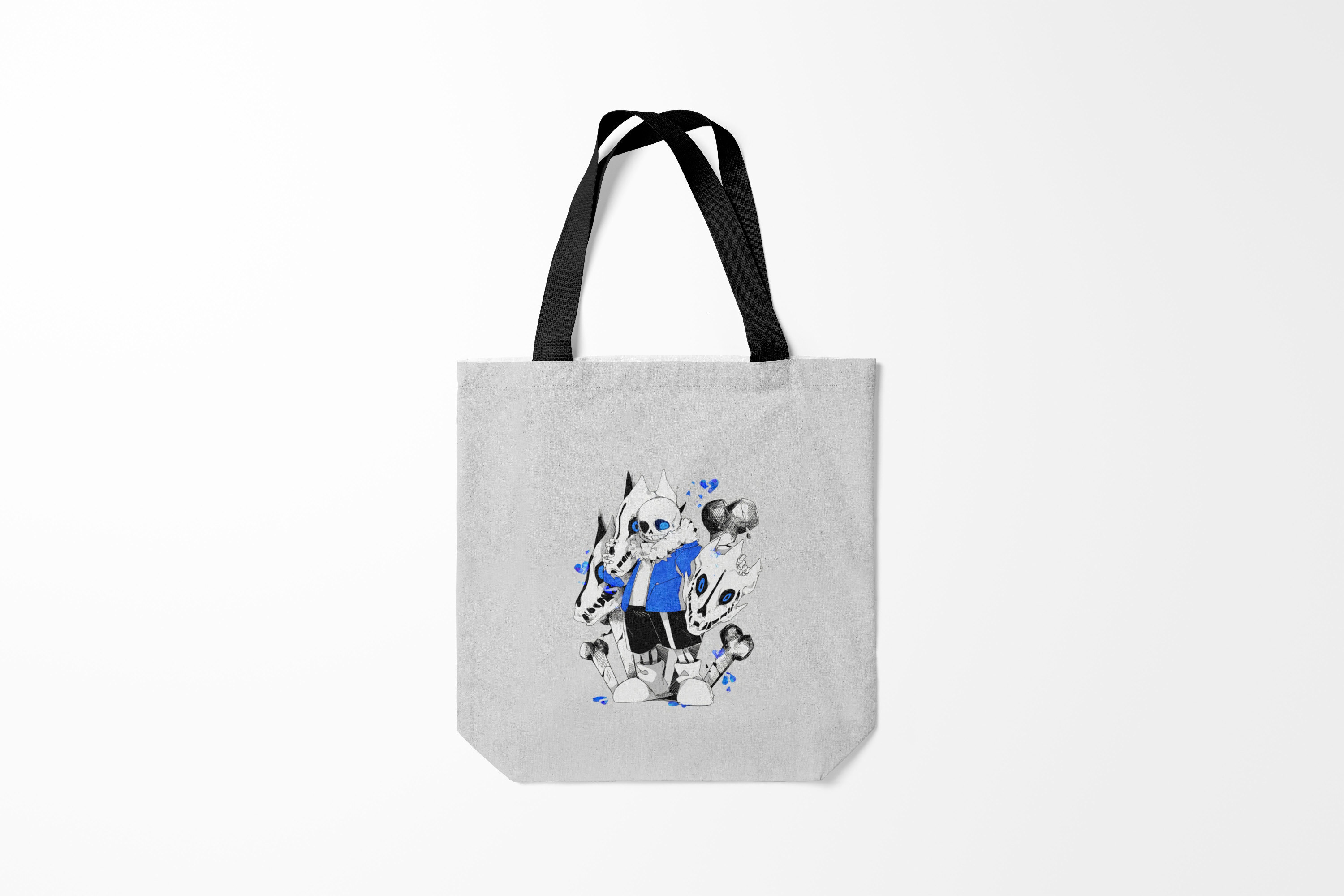 

Сумка шoппер унисекс Burnettie Undertale Санс и его мальчик, разноцветный, Undertale Санс и его мальчик