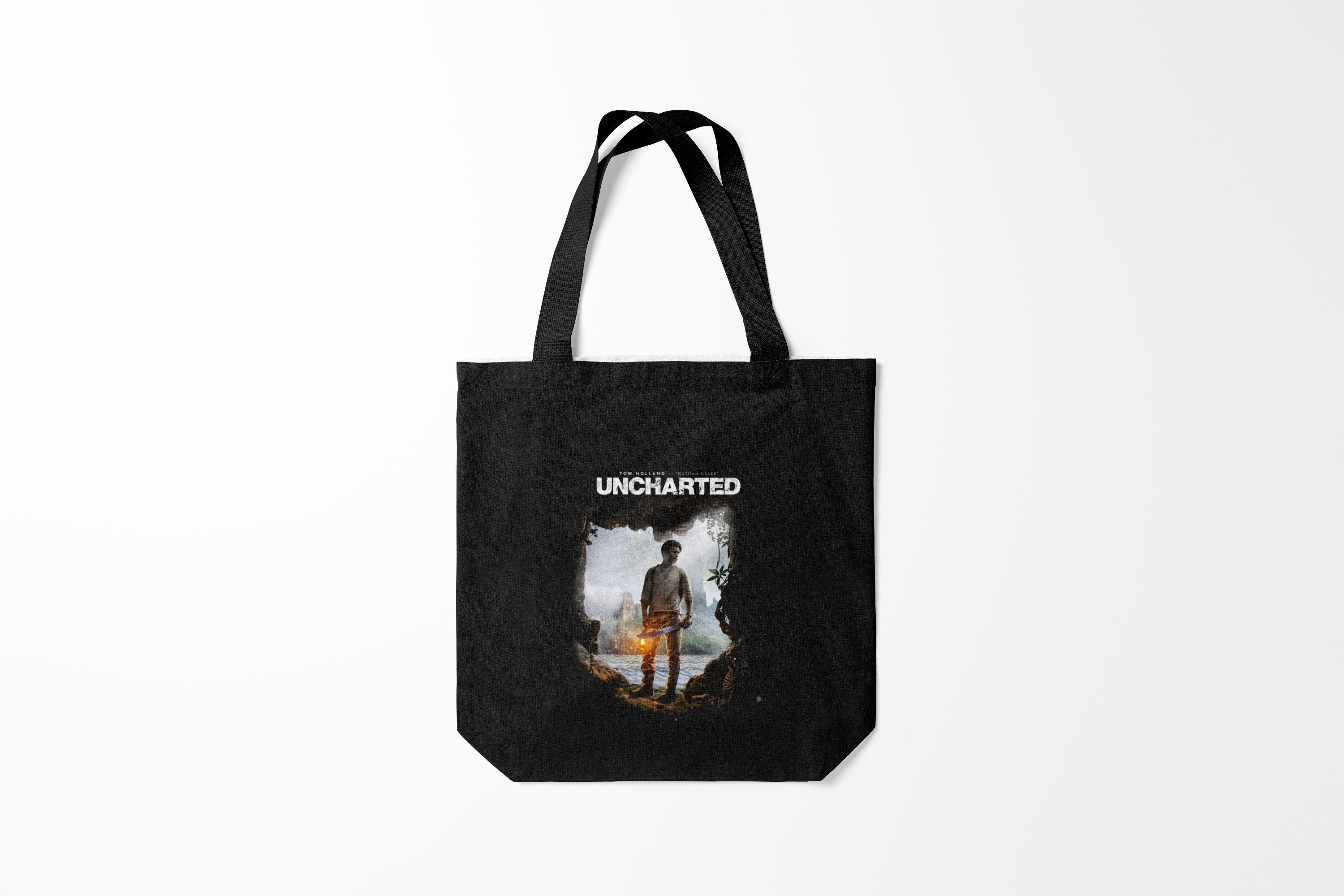

Сумка шoппер унисекс Burnettie Uncharted Нейтан Дрейк Том Холланд, разноцветный, Uncharted Нейтан Дрейк Том Холланд