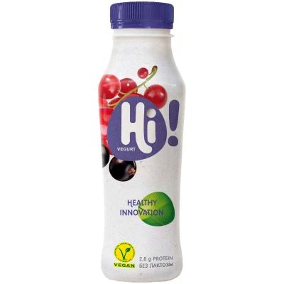 

Напиток соевый Healthy innovation красная-черная смородина 2% 0,27 л