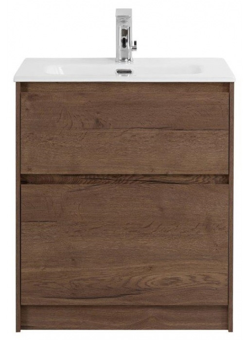 

Тумба с раковиной BelBagno Kraft 39-60-PIA Rovere Tabacco, Коричневый, Kraft