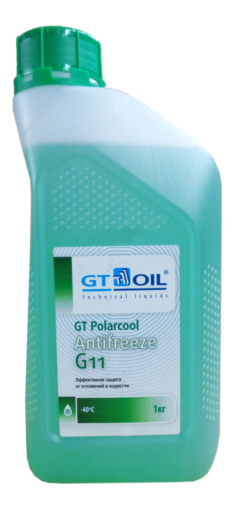 фото Антифриз gт роlаrсооl g11 зеленый, готовый (1кг) gt oil 1950032214007