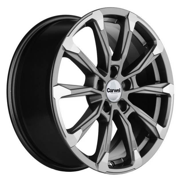 

Колесный диск Carwel Ишим 1808 7.5x18/5x114.3 D60.1 ET45, Серый;серебристый
