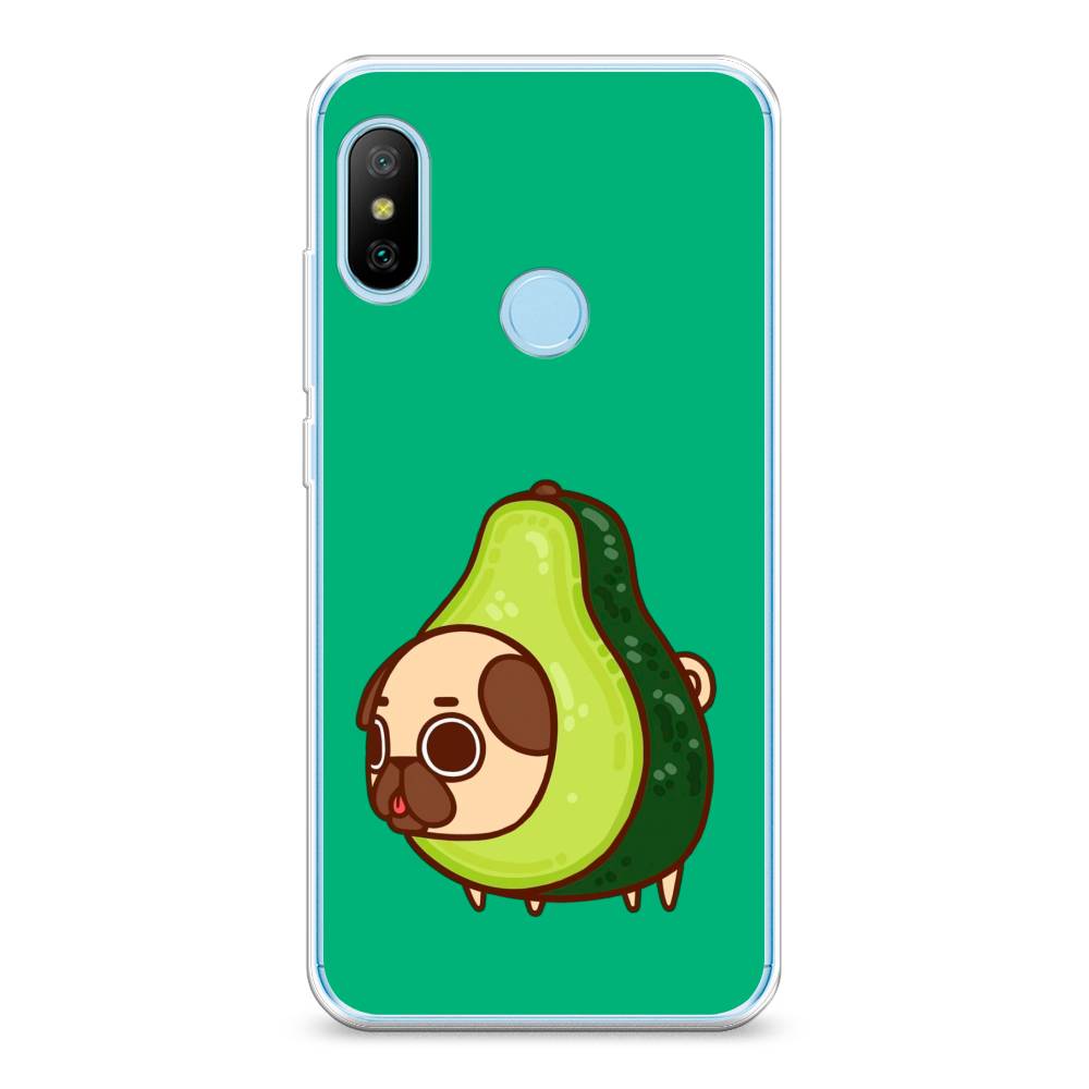 

Чехол на Xiaomi A2 Lite "Мопс авокадик", Зеленый, 34050-1