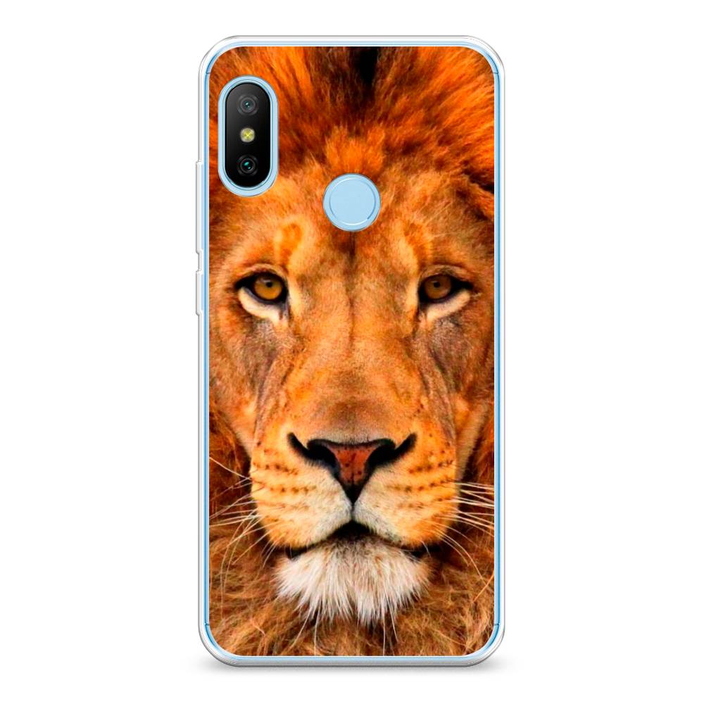 

Чехол на Xiaomi A2 Lite "Благородный лев", Оранжевый, 34050-1