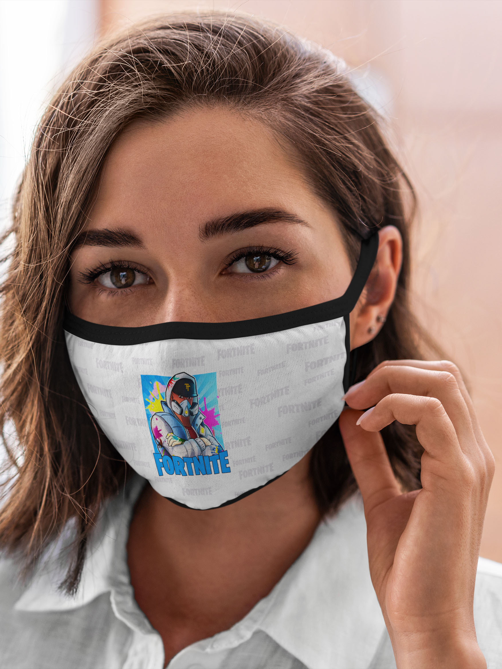 

Многоразовая маска унисекс Burnettie Fortnite Fan Art, Разноцветный, Fortnite Fan Art