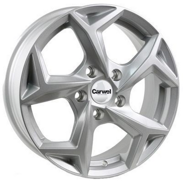 

Колесный диск Carwel Тура R036 6.5x16/5x114.3 D60.1 ET45, Серебристый
