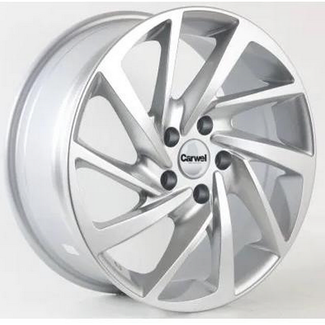

Колесный диск Carwel Аниш R018 7.5x18/5x114.3 D67.1 ET45, Серебристый