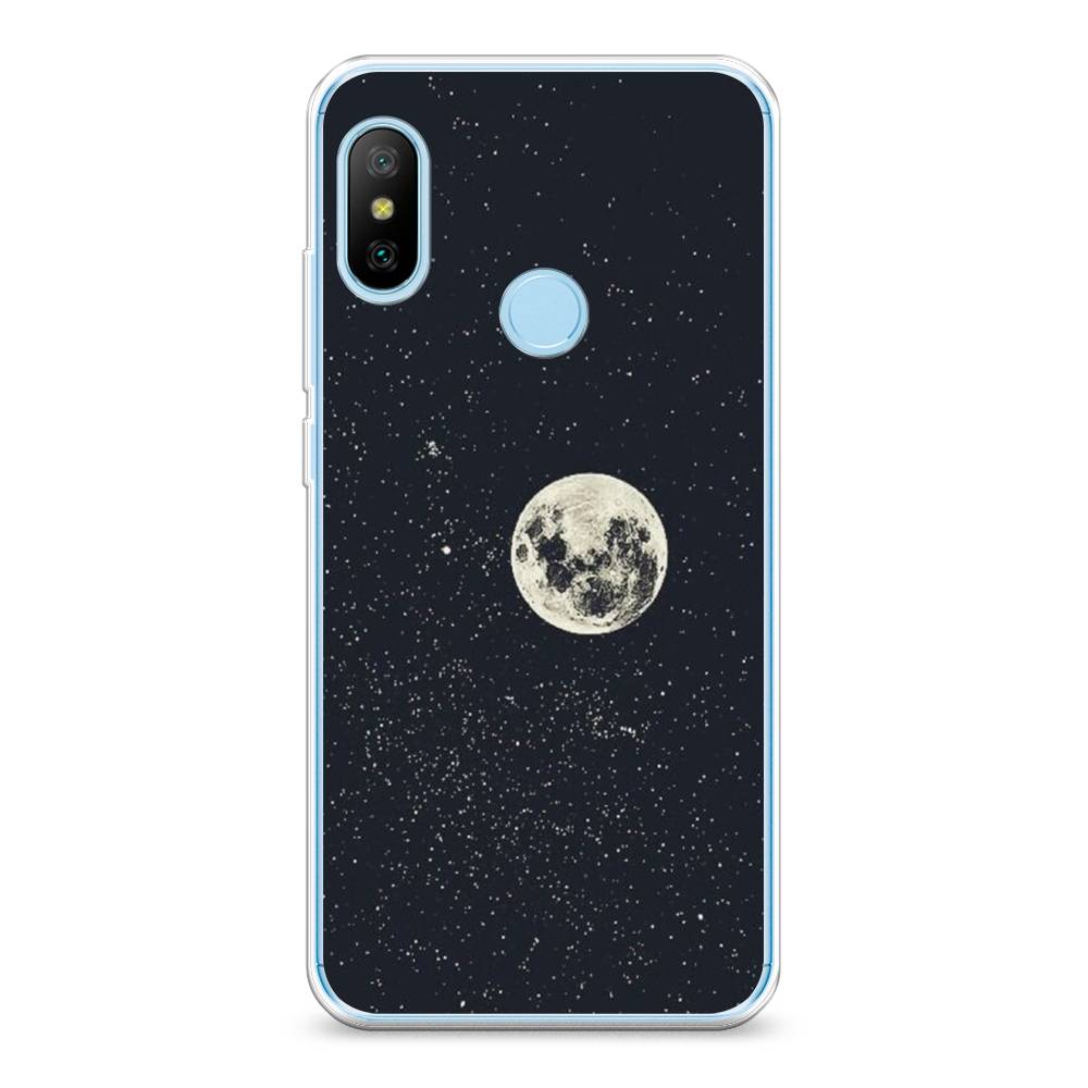 

Чехол на Xiaomi A2 Lite "Полнолуние", Красный, 34050-2