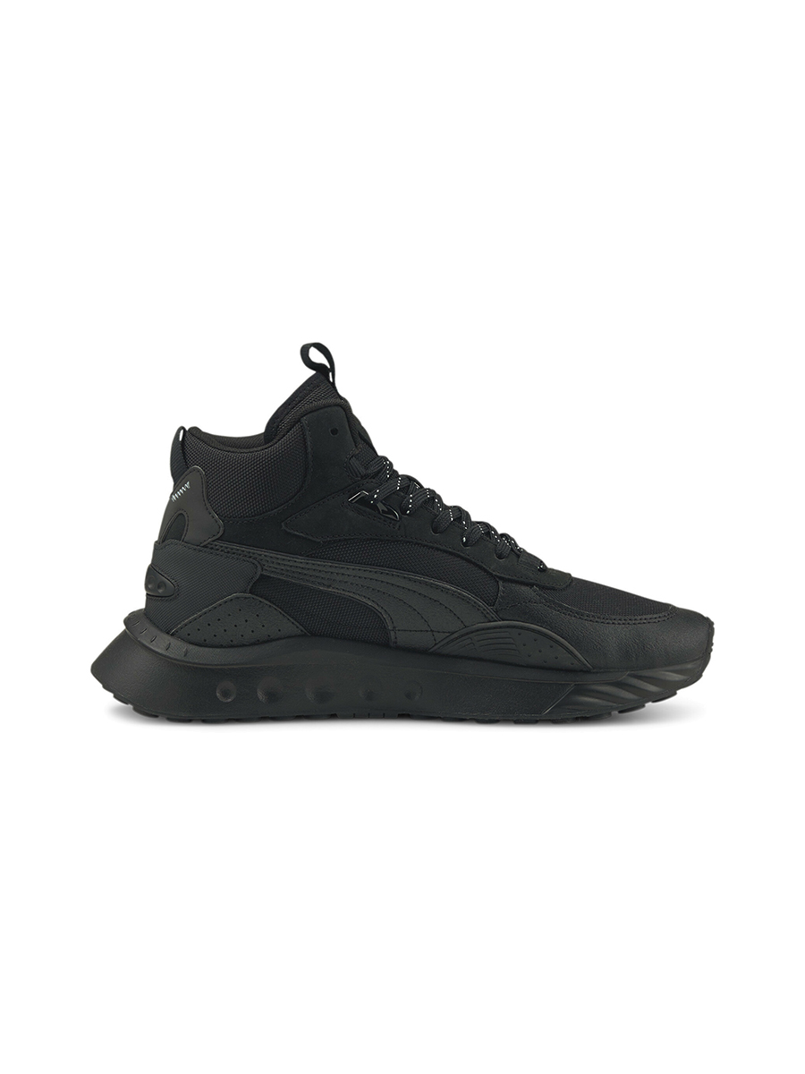 

Кроссовки унисекс PUMA Wild Rider Mid Core Ws черные 6 UK, Черный, Wild Rider Mid Core Ws