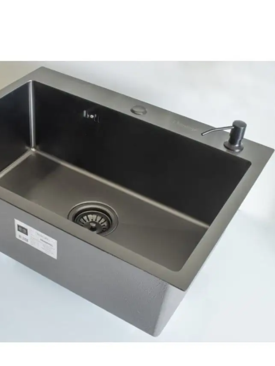 Кухонная мойка с дозатором Hansen HS40050 40х50 кран для одного типа воды grohe