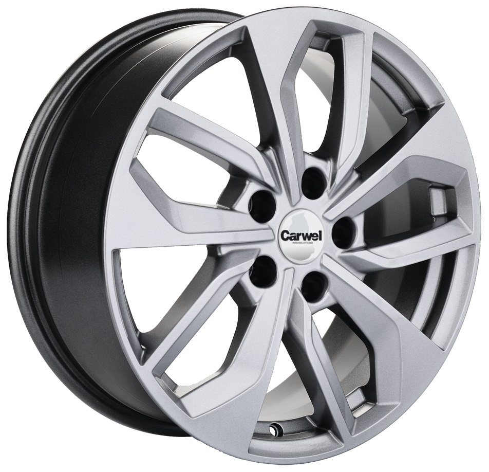 

Колесный диск Carwel Эльтон 1703 7.0x17/5x110 D67.1 ET40, Серебристый