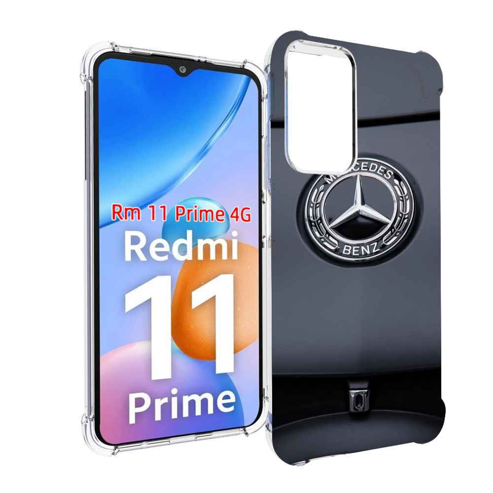 

Чехол MyPads мерседес 7 мужской для Xiaomi Redmi 11 Prime 4G, Прозрачный, Tocco