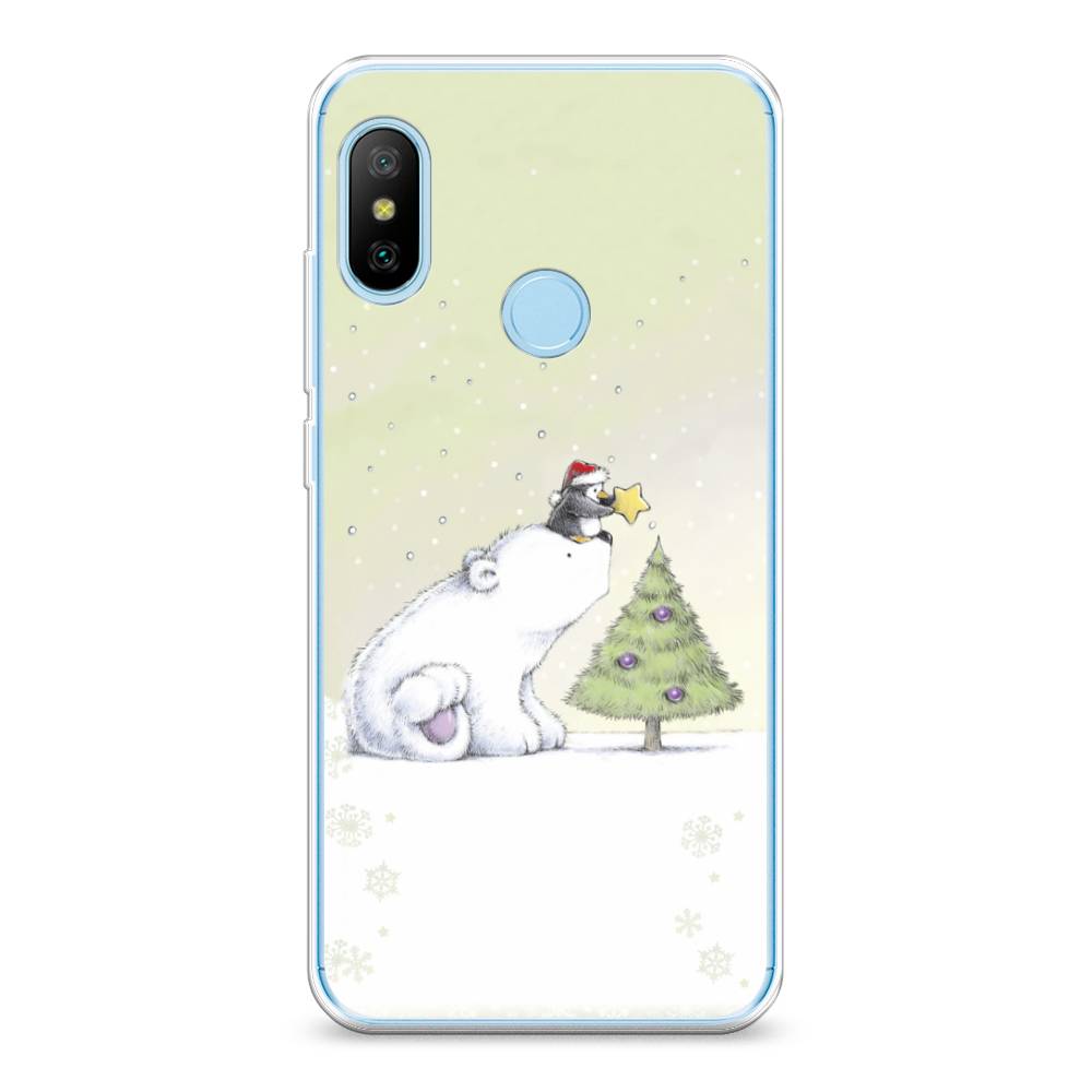 

Чехол на Xiaomi A2 Lite "Украшение елки", Белый;бежевый, 34050-5