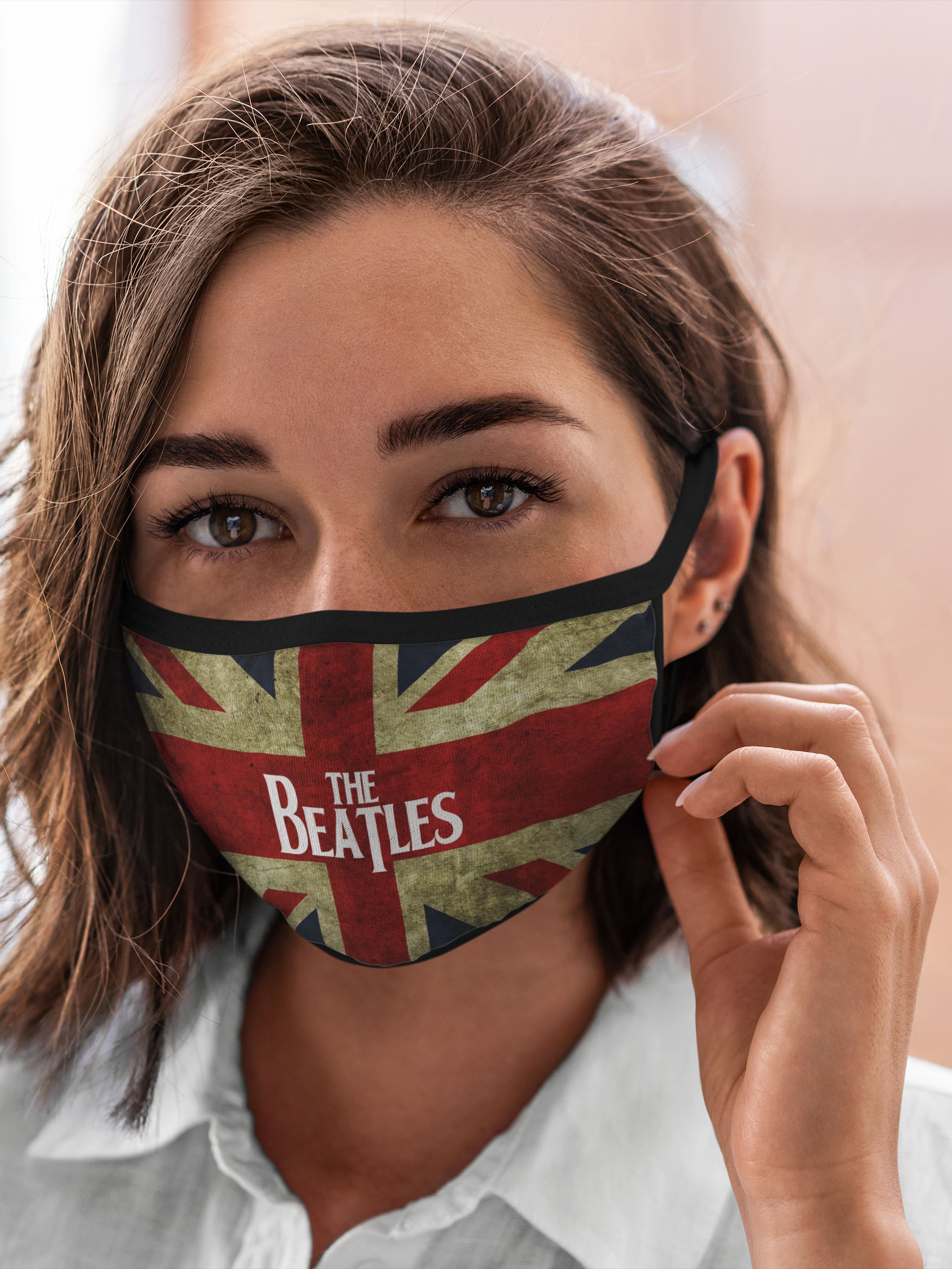

Многоразовая маска унисекс Burnettie The Beatles Битлы На Флаге, Разноцветный, The Beatles Битлы На Флаге