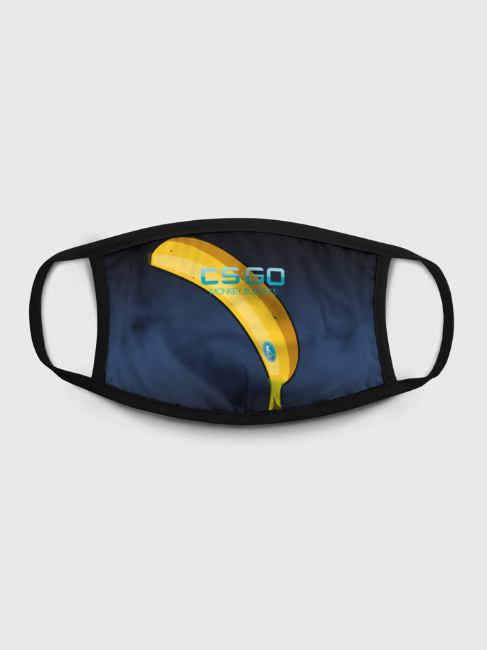 

Многоразовая маска унисекс Burnettie Cs Go Monkey Business Style, Разноцветный, Cs Go Monkey Business Style