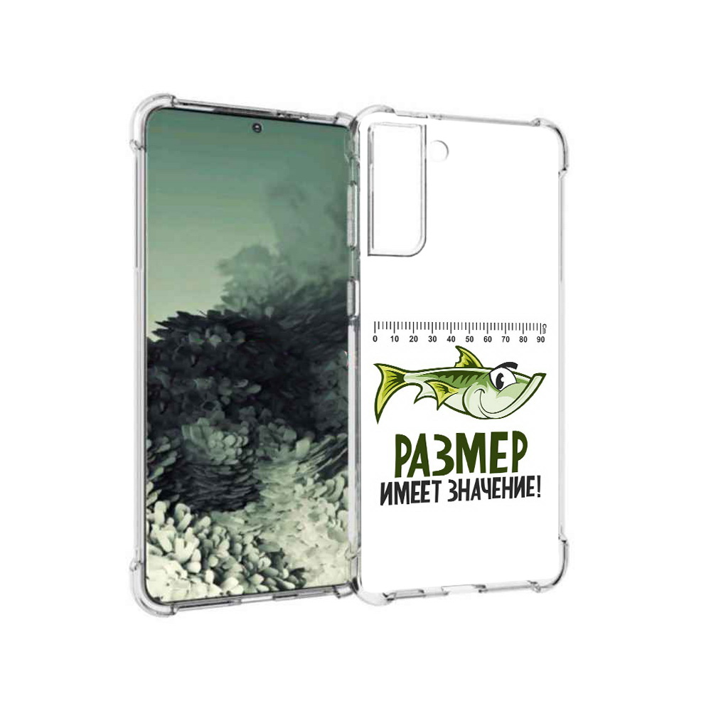 

Чехол MyPads Tocco для Samsung Galaxy S21+ размер не имеет значения (PT157355.533.569), Прозрачный, Tocco