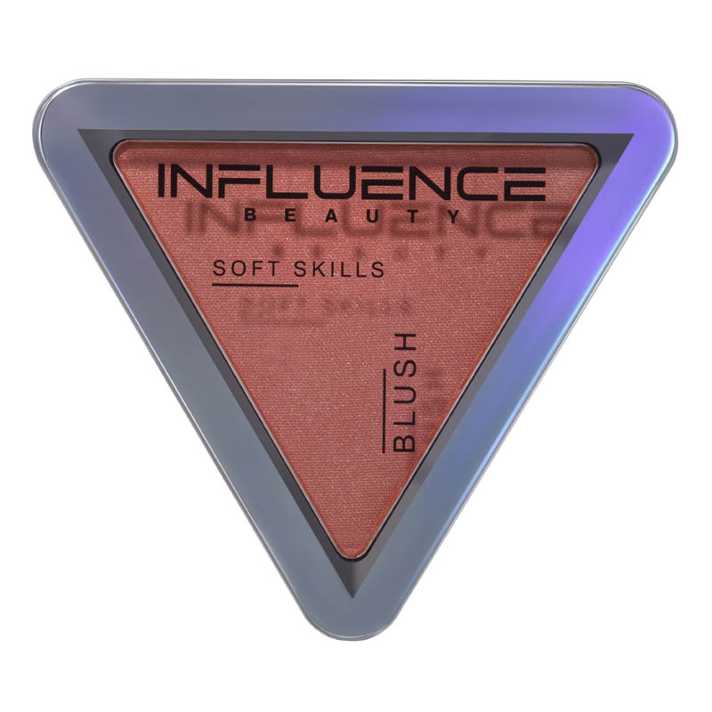 фото Румяна для лица influence beauty soft skills компактные тон 03 3 г