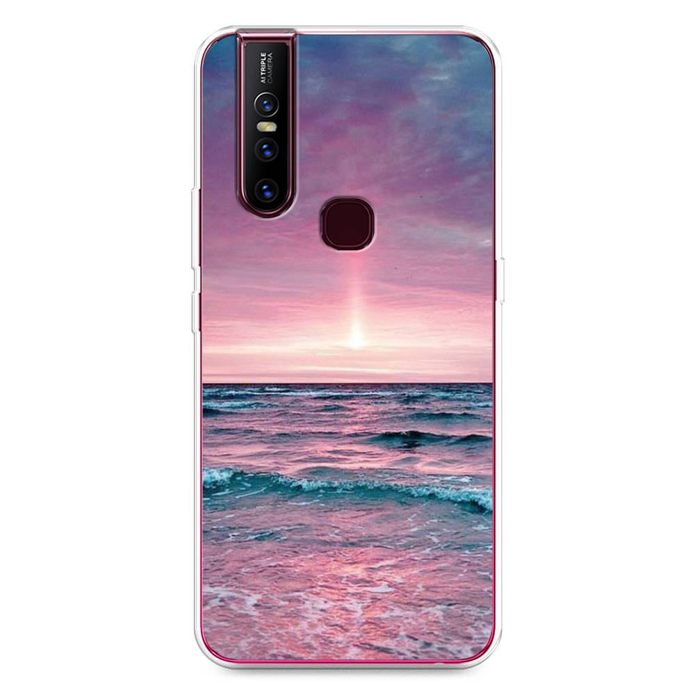 

Чехол для Vivo V15 "Восход 3", Розовый;голубой, 261050-2