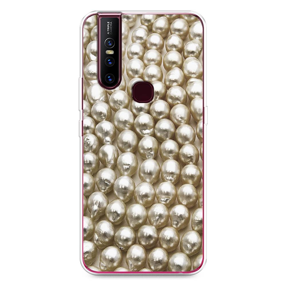 

Чехол для Vivo V15 "Жемчуг", Бежевый, 261050-3