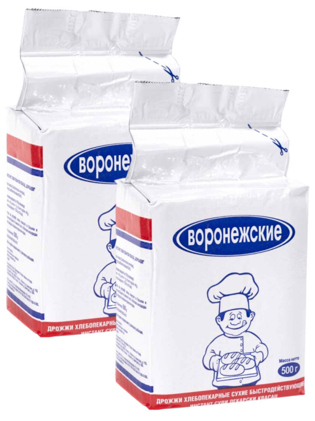 

Дрожжи Воронежские хлебопекарные сырые 1 кг