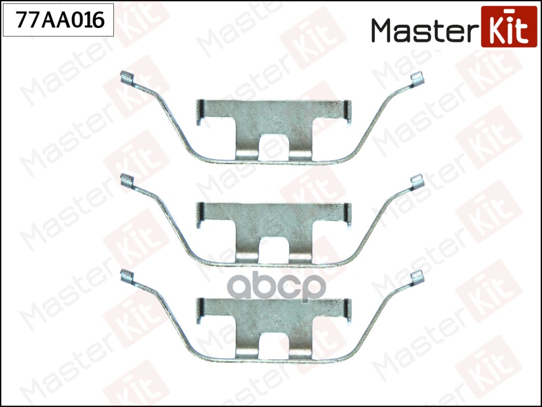 

Комплект Установочный Тормозных Колодок MASTERKIT 77aa016