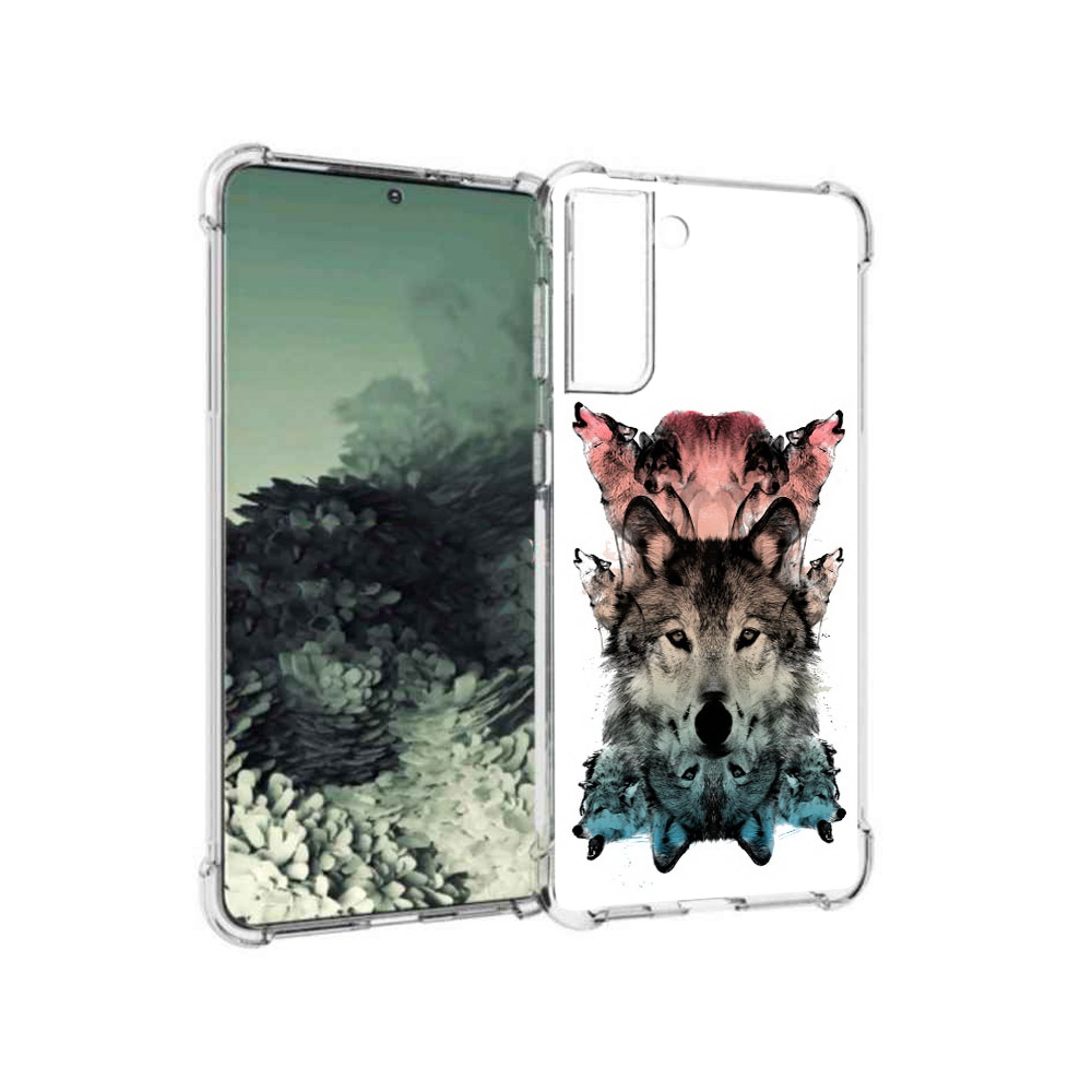 

Чехол MyPads Tocco для Samsung Galaxy S21+ стая (PT157355.533.624), Прозрачный, Tocco