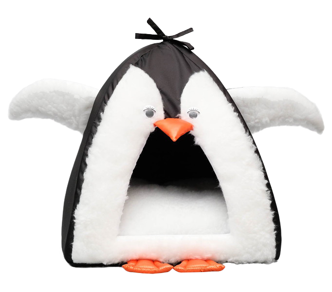 

Домик для животных Пижон Пингвин 35 х 32 х 35 см, Белый;черный