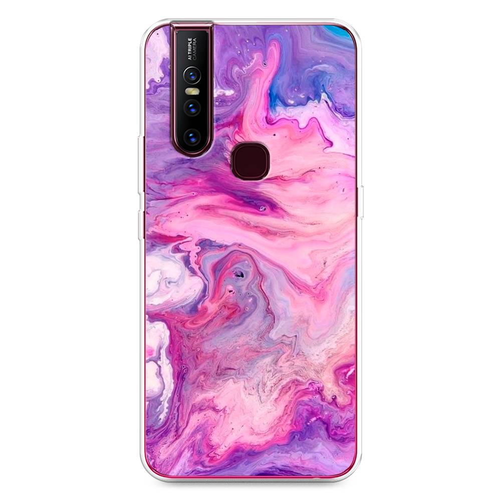 

Чехол для Vivo V15 "Нежно-розовая абстракция", Розовый, 261050-3