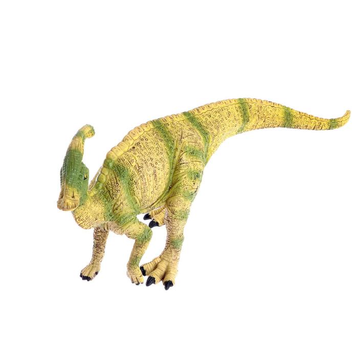 фото Фигурка динозавра зоомир паразауролоф длина 31 см