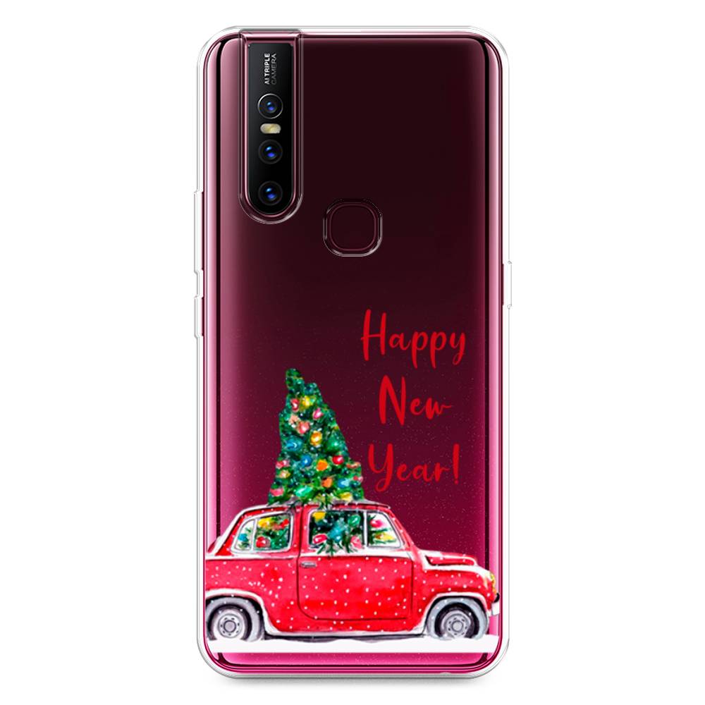 

Чехол для Vivo V15 "Happy New Year", Красный;зеленый, 261050-5