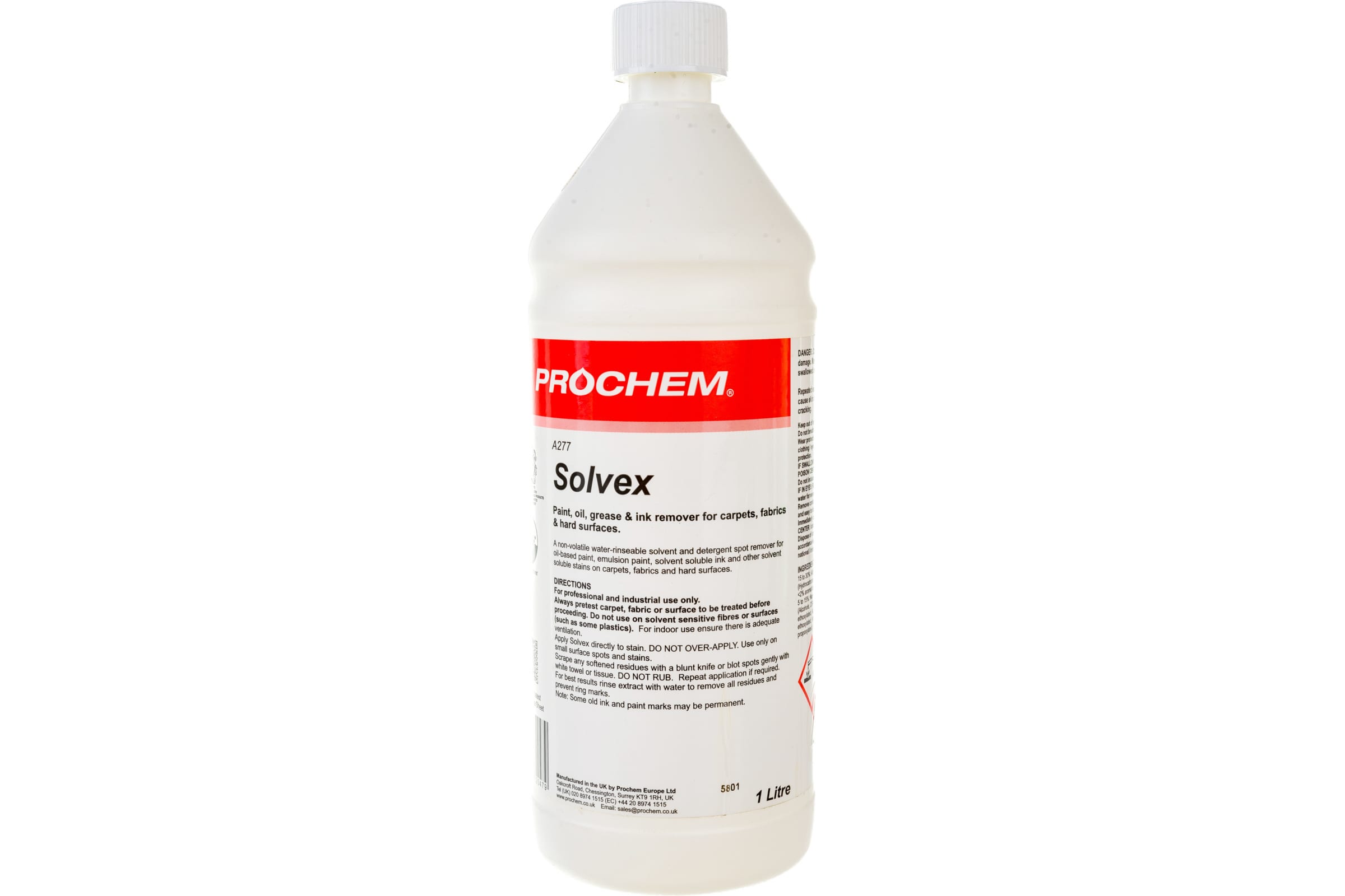 

Prochem Пятновыводитель от масляных,жировых пятен,краски и чернил Solvex A277-01