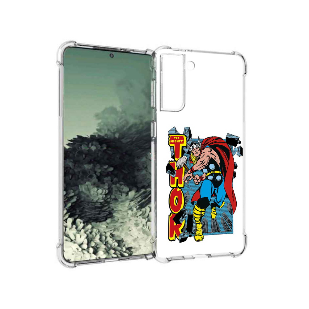 

Чехол MyPads Tocco для Samsung Galaxy S21+ тор комикс (PT157355.533.645), Прозрачный, Tocco