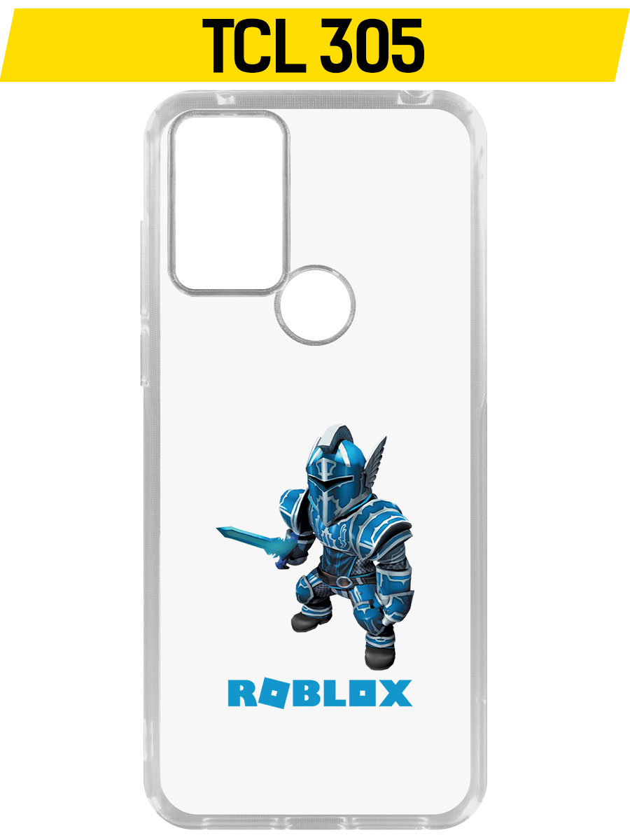 

Чехол-накладка Krutoff Clear Case Roblox-Рыцарь Алар для TCL 305, Прозрачный