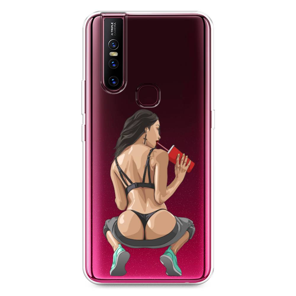

Чехол для Vivo V15 "Сочные булочки", Бежевый;красный;черный, 261050-6