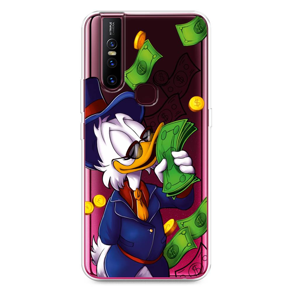 

Чехол для Vivo V15 "Scrooge McDuck with Money", Синий;зеленый;белый, 261050-6