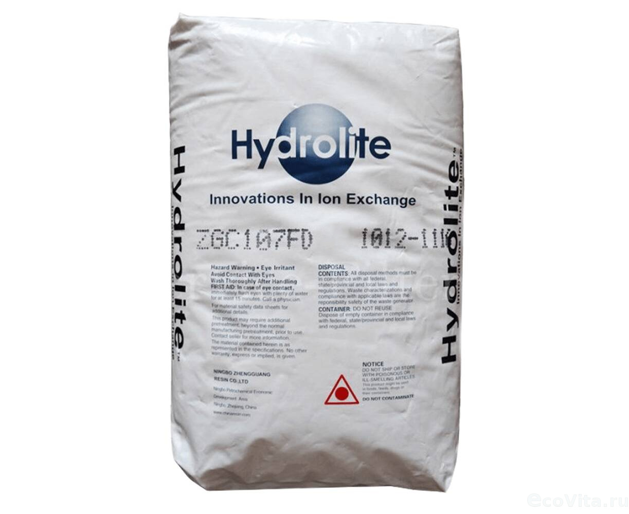 

Катионит Hydrolite ZGC107FD 0.5 мешка