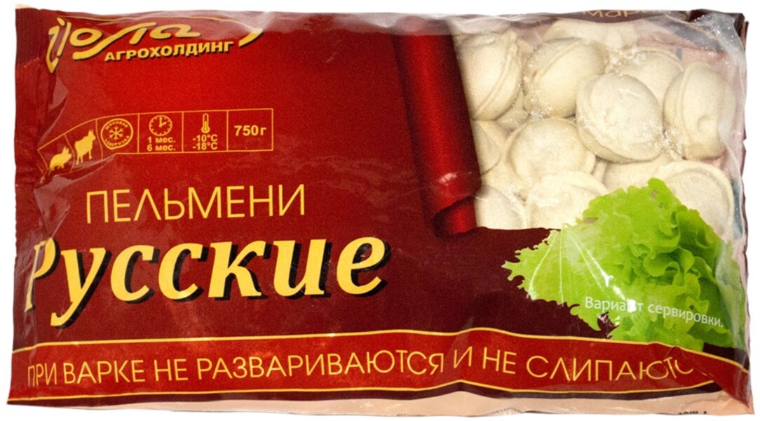 

Пельмени Йола Русские 800 г