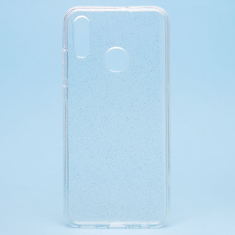 

Чехол Huawei P Smart 2019, Honor 10 Lite силиконовый с блестками <прозрачный>