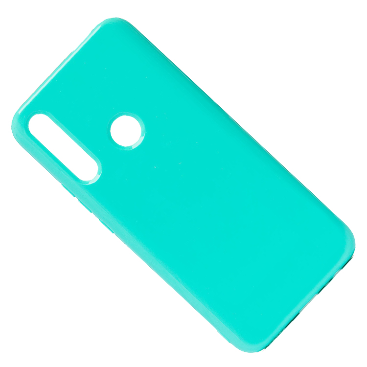 

Чехол Huawei Y9 Prime 2019 (STK-L21, STK-22) силиконовый глянцевый <мятный>, Бирюзовый