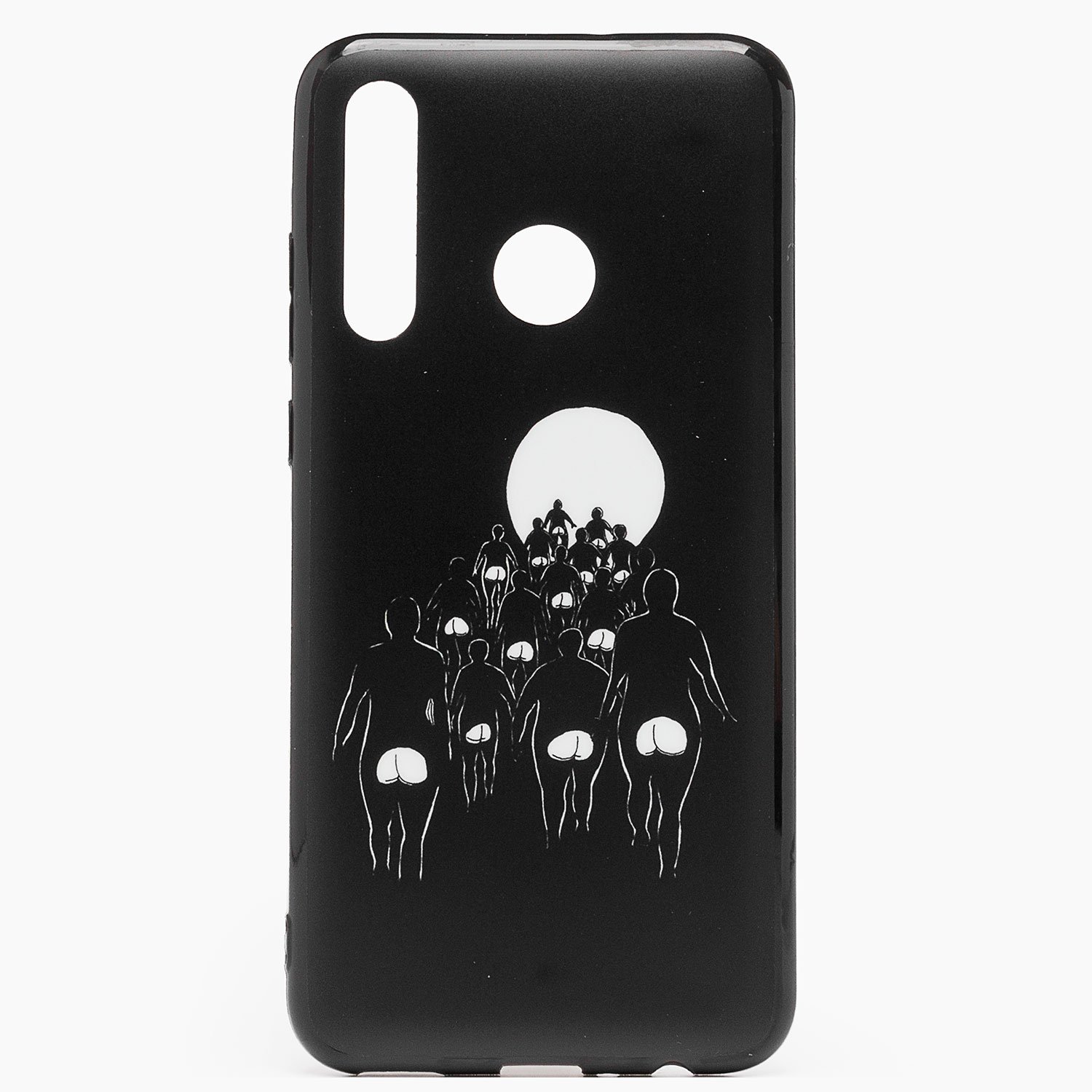 

Чехол Huawei Y9 Prime 2019 (STK-L21, STK-22) силиконовый (рис. 174/001), Черный
