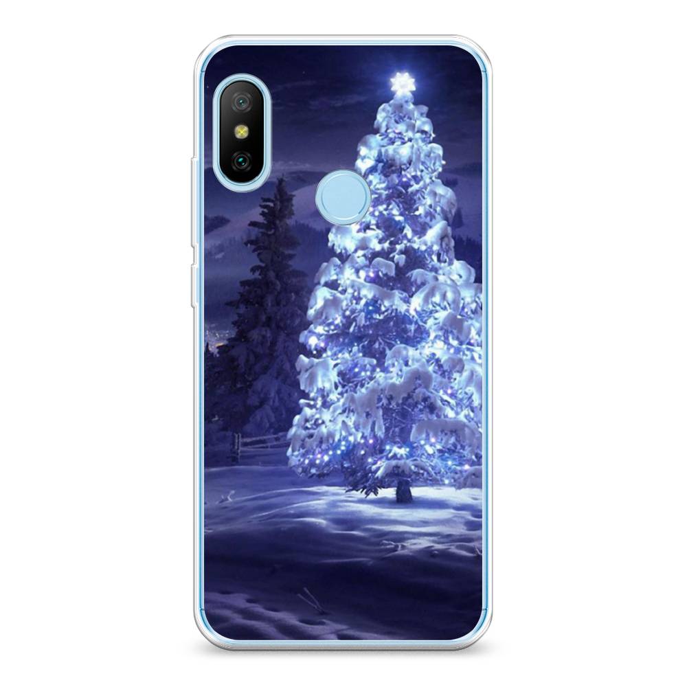 

Чехол на Xiaomi A2 Lite"Зима 4", Синий;черный;белый, 34050-2