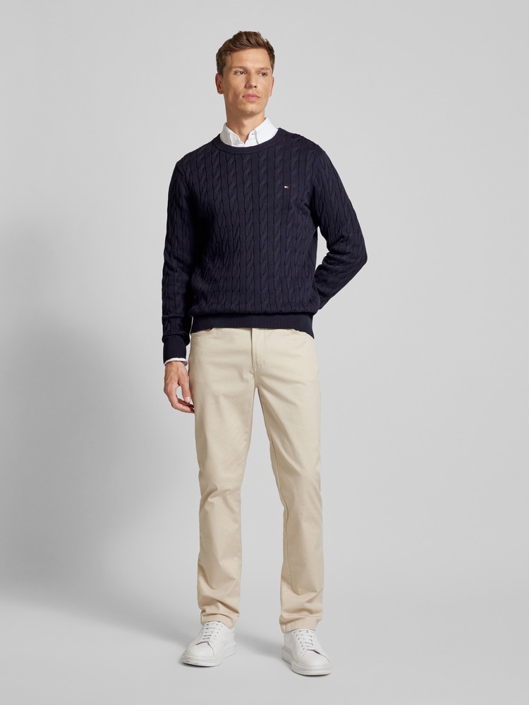 

Джемпер мужской Tommy Hilfiger MW0MW33132 синий S, MW0MW33132