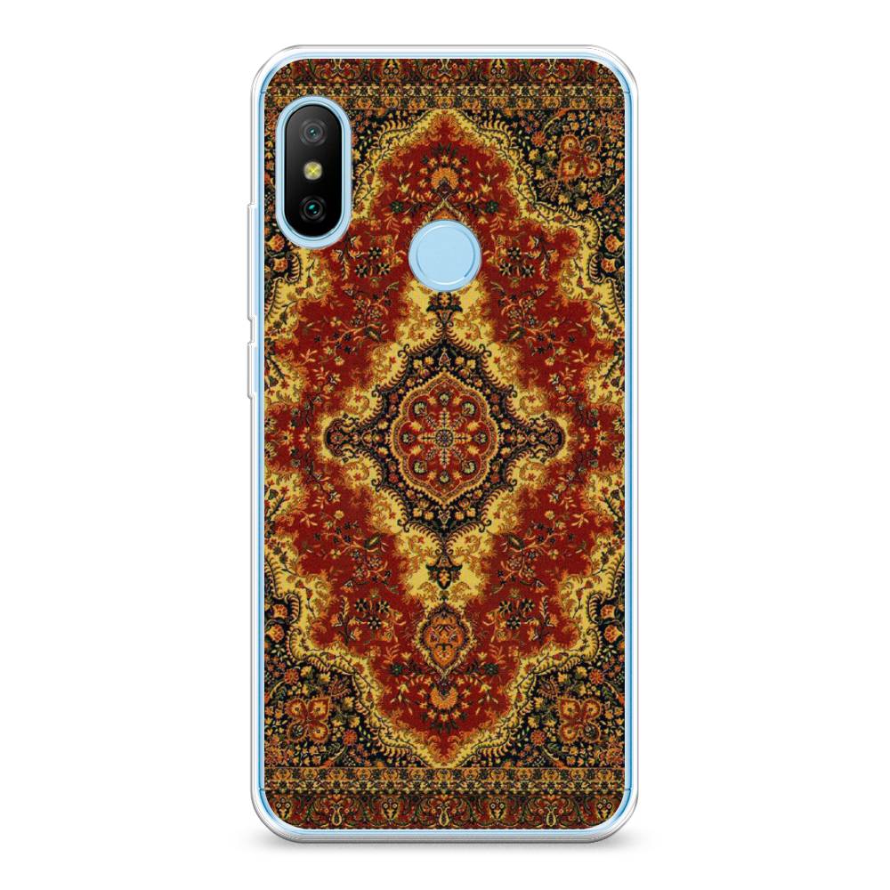 

Чехол на Xiaomi A2 Lite "Ковер", Коричневый;золотистый;красный, 34050-3
