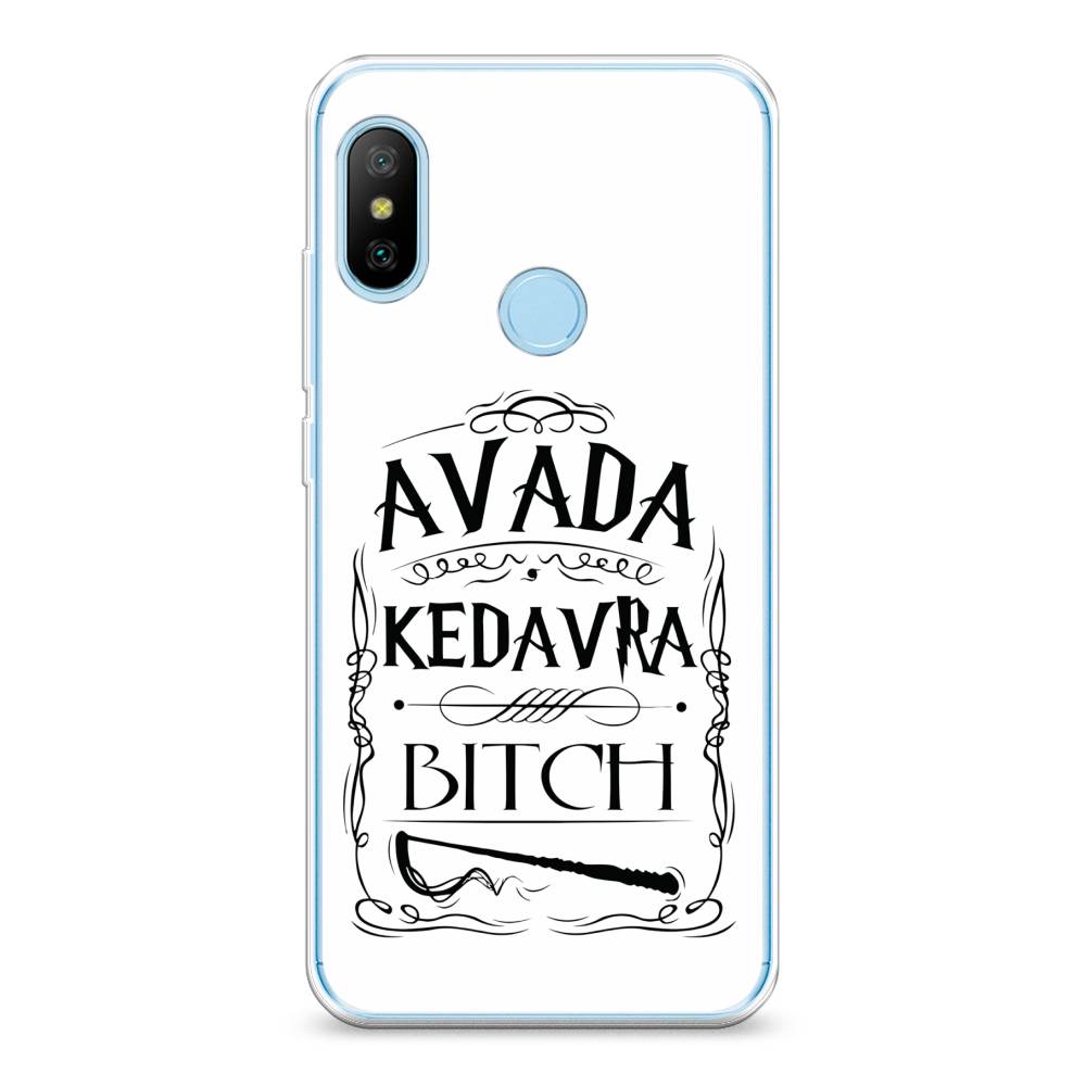 

Чехол на Xiaomi A2 Lite "Avada kedavra bitch", Белый;серый;черный, 34050-6