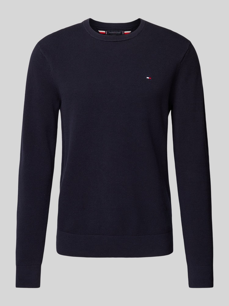 

Джемпер мужской Tommy Hilfiger MW0MW36347 синий M, MW0MW36347
