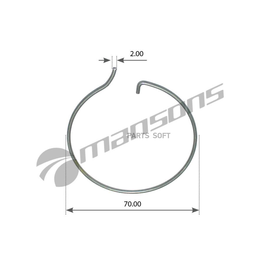 

Кольцо Стопорное Bpw Крышки Ступицы Mansons 1Шт Mansons 300360