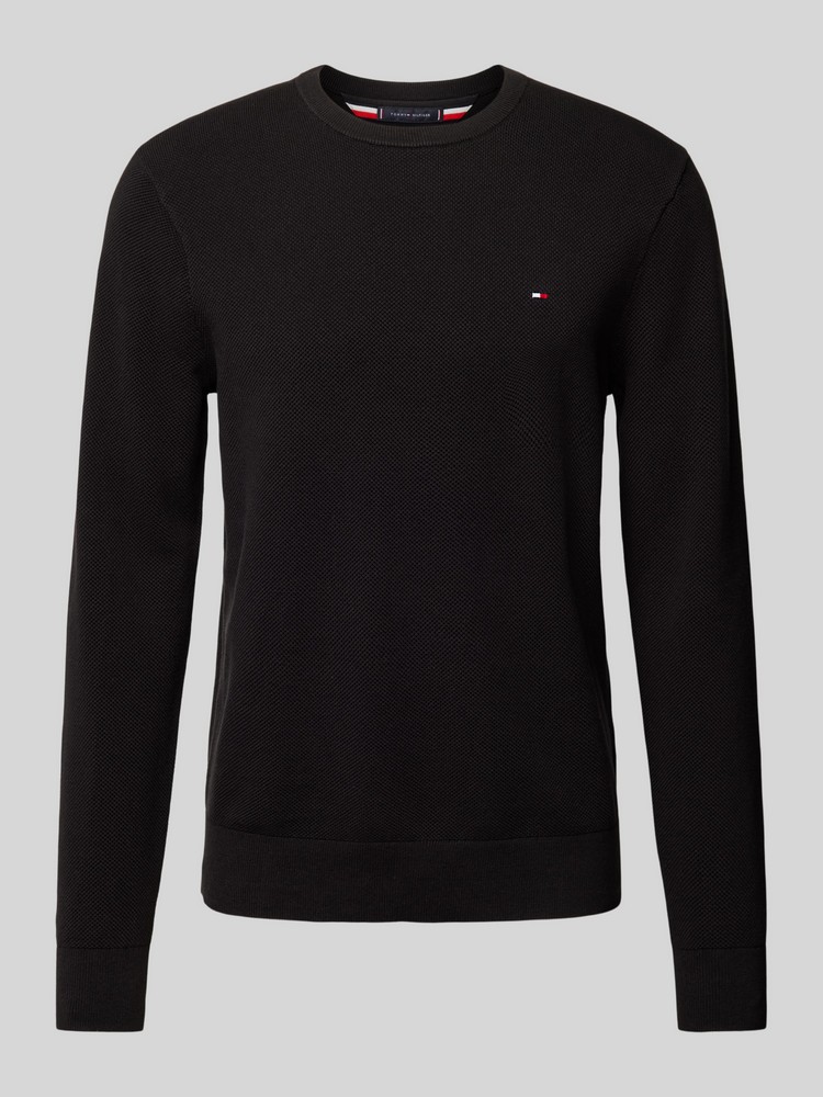 

Джемпер мужской Tommy Hilfiger MW0MW36347 черный M, MW0MW36347