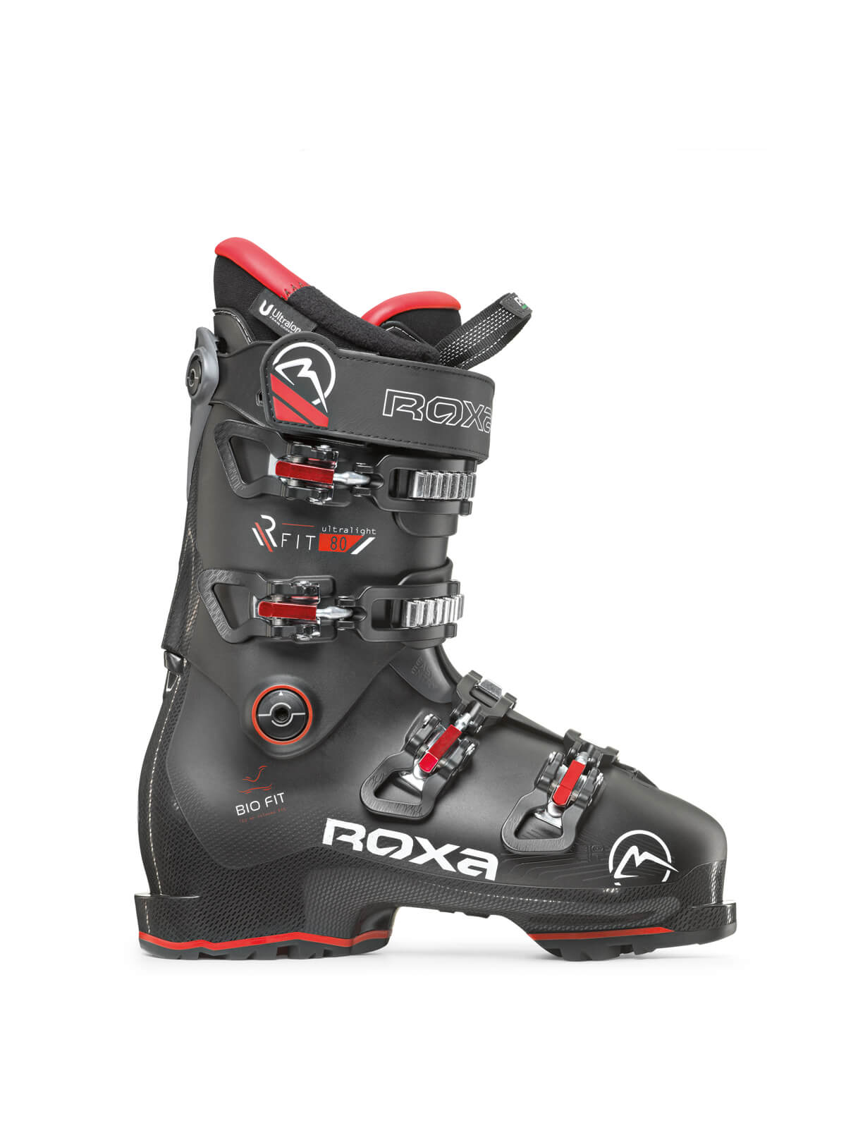 фото Ботинки горнолыжные roxa 21-22 rfit 80 gw black/black/red 28.5