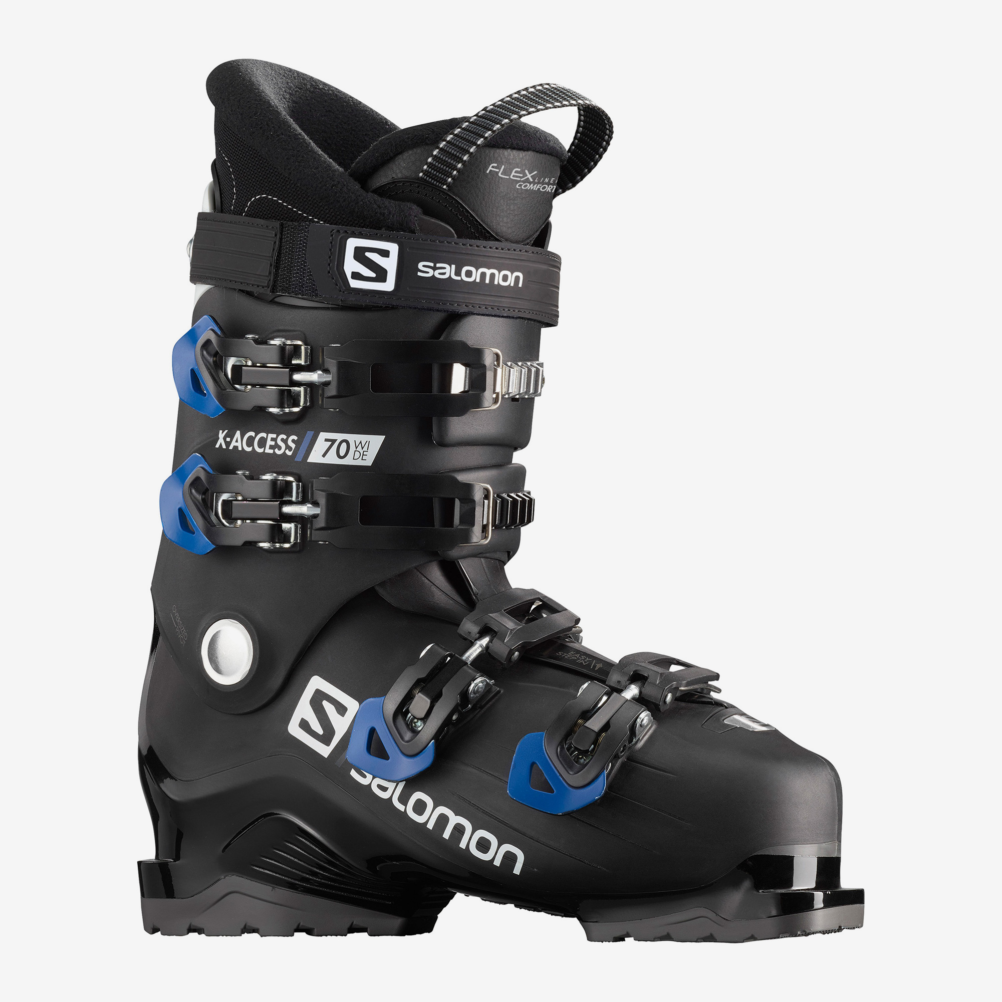 фото Ботинки горнолыжные salomon 19-20 x access 70 wide jet black/r 30/30.5