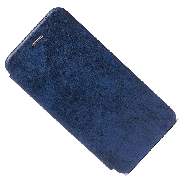 

Чехол Samsung SM-A606F (Galaxy A60) флип боковой кожзам №3 <синий>